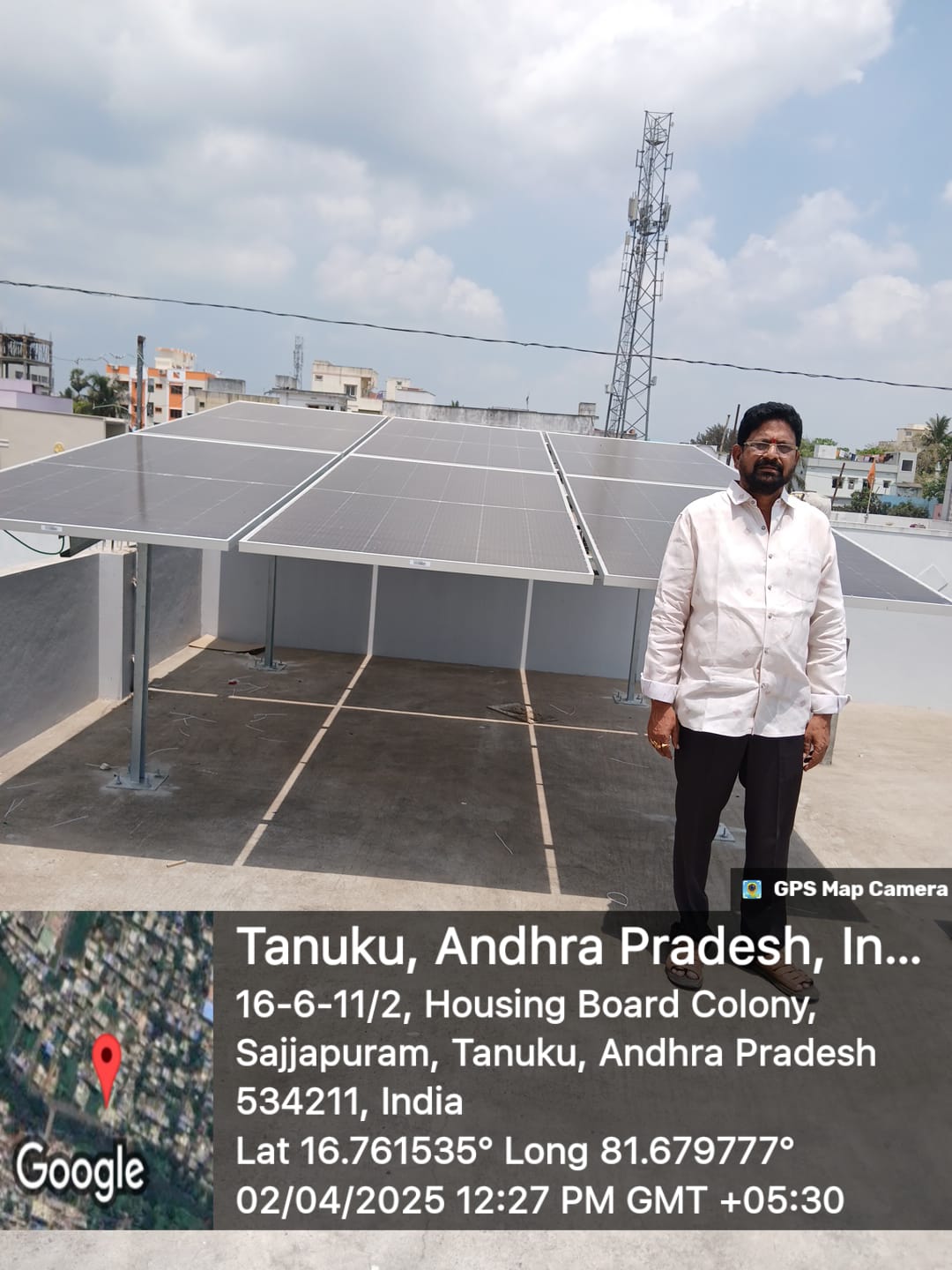 Residential Solar Installation